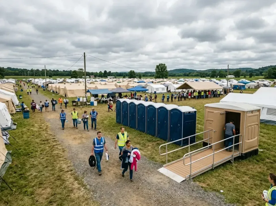 disaster-relief-camp-restrooms-010 — frequently asked questions, Dumpster & Portable Bathrooms Rental in New London, OH
